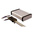 Hammond 1455 Series Silver Anodised Aluminium Handheld Enclosure, , IP54, 120 x 103 x 30.5mm