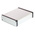 Hammond 1455 Series Silver Anodised Aluminium Handheld Enclosure, , IP54, 120 x 103 x 30.5mm