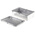 RS PRO Silver Die Cast Aluminium Enclosure, IP67, Silver Lid, 274 x 173 x 100mm