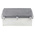 RS PRO Silver Die Cast Aluminium Enclosure, IP67, Silver Lid, 274 x 173 x 100mm