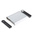 ROLEC mobilCASE Series Black, Silver Aluminium Handheld Enclosure, Integral Battery Compartment, Display Window, IP65,