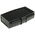 CAMDENBOSS 66 Series Black ABS Handheld Enclosure, Integral Battery Compartment, IP65, 145 x 95 x 35mm