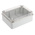 RS PRO Grey ABS Enclosure, IP55, Grey Lid, 200 x 155 x 80mm