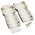 Hammond 1553 Series Grey Flame Retardant ABS Handheld Enclosure, IP54, 210 x 100 x 32mm