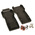 Hammond 1553 Series Black Flame Retardant ABS Handheld Enclosure, Integral Battery Compartment, IP54, 210 x 100 x 32mm