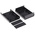 Hammond 1593 Black ABS Enclosure, 92 x 66 x 28mm
