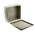 RS PRO Grey Steel Junction Box, IP66, 300 x 300 x 120mm