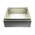 RS PRO Grey Steel Junction Box, IP66, 300 x 300 x 120mm