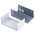 Hammond 512 Grey Steel Instrument Case, 135 x 76 x 55mm