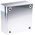 RS PRO Unpainted Stainless Steel Terminal Box, IP66, 200 x 200 x 80mm