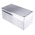 RS PRO Unpainted Stainless Steel Terminal Box, IP66, 300 x 150 x 120mm