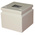 RS PRO Grey Steel Junction Box, IP65, 150 x 150 x 80mm