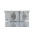 ABB Grey Thermoplastic Junction Box, IP44, 75 x 75 x 48mm