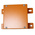 RS PRO Orange Steel Junction Box, IP65, 200 x 200 x 105mm