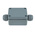 Bopla Euromas Polymas Series Polyamide Junction Box, IP65, 0, - Terminals, 58 x 64 x 34mm