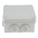 Legrand Plexo Series Grey Junction Box, IP55, 105 x 105 x 55mm