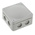 WISKA Combi Series Grey Polypropylene Junction Box, IP66, 85 x 85 x 51mm