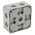 WISKA Combi Series Grey Polypropylene Junction Box, IP66, 85 x 85 x 51mm