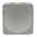 WISKA Combi Series Grey Polypropylene Junction Box, IP66, 85 x 85 x 51mm