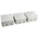 WISKA Combi Series Grey Polypropylene Junction Box, IP66, IP67, 110 x 110 x 66mm