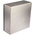 RS PRO Unpainted Stainless Steel Terminal Box, IP66, 200 x 200 x 80mm