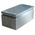 RS PRO Unpainted Stainless Steel Terminal Box, IP66, 300 x 200 x 80mm