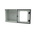 RS PRO Fibreglass Reinforced Polyester Wall Box, IP66, Viewing Window, 400 mm x 400 mm x 200mm