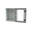 RS PRO Fibreglass Reinforced Polyester Wall Box, IP66, Viewing Window, 600 mm x 400 mm x 230mm