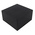 Black ABS Potting Box, 75x75x40mm