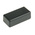 Black ABS Potting Box With Lid, 42 x 21 x 15mm