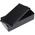 Black ABS Potting Box With Lid, 58 x 28 x 18mm