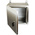 RS PRO 316 Stainless Steel Wall Box, IP69K, 400 mm x 400 mm x 200mm