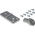 RS PRO ABS Wall Box, IP65, 330 mm x 250 mm x 130mm