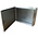 RS PRO 304 Stainless Steel Wall Box, IP66, 500 mm x 500 mm x 200mm