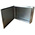 RS PRO 304 Stainless Steel Wall Box, IP66, 400 mm x 400 mm x 150mm