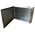 RS PRO 304 Stainless Steel Wall Box, IP66, 480 mm x 480 mm x 240mm