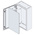 ABB SR2 Monobloc Series Steel Wall Box, IP65, 800 mm x 600 mm x 250mm