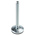 RS PRO M12 Rubber Adjustable Foot, 1500kg Static Load Capacity 5° Tilt Angle