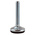 RS PRO M10 Rubber Adjustable Foot, 700kg Static Load Capacity 10° Tilt Angle