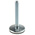 RS PRO M14 Rubber Adjustable Foot, 1800kg Static Load Capacity 5° Tilt Angle