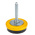 RS PRO M20 Natural Rubber Adjustable Foot, 3000kg Static Load Capacity