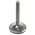 RS PRO M20 Rubber Adjustable Foot, 3000kg Static Load Capacity 10° Tilt Angle