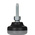 RS PRO M6 40mm Dia. Polyamide Adjustable Foot, 500kg Static Load Capacity 30° Tilt Angle