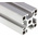RS PRO Silver Aluminium Profile Strut, 40 x 40 mm, 8mm Groove, 1000mm Length
