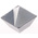 3M Tapered Square PUR Self Adhesive Feet, 12.7mm diameter 12.7mm width x 12.7mm length x 5.8mm height