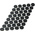 Essentra Circular Polyethylene (PE) Non Slip Pad, 19.1mm diameter x 3.2mm height