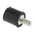 RS PRO M3 Anti Vibration Mount, Male to Female Bobbin with 5.28kg Compression Load