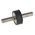 RS PRO M8 Anti Vibration Mount, Male to Male Bobbin with 66kg Compression Load