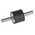 RS PRO M8 Anti Vibration Mount, Male to Male Bobbin with 36.8kg Compression Load
