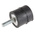 RS PRO M6 Anti Vibration Mount, Male to Female Bobbin with 37.62kg Compression Load